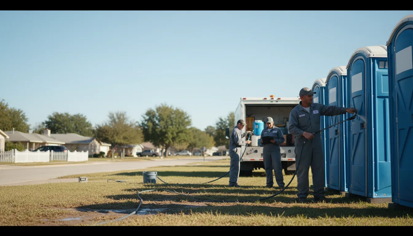 Long-Term Portable Toilet Rental in Maryland near me